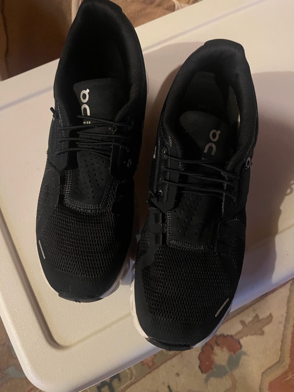 On Cloud Women's Black Running Sneakers